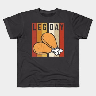 Leg Day chicken joints Kids T-Shirt